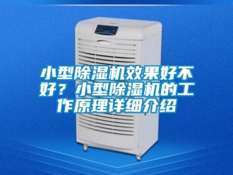 行業(yè)新聞小型除濕機效果好不好？小型除濕機的工作原理詳細介紹