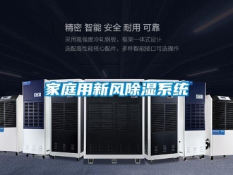行業(yè)新聞家庭用新風(fēng)除濕系統(tǒng)