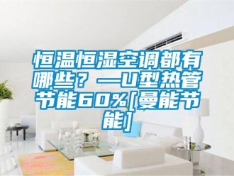知識百科恒溫恒濕空調都有哪些？—U型熱管節能60%[曼能節能]