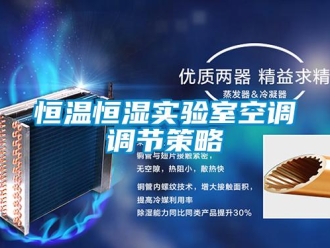 知識百科恒溫恒濕實驗室空調調節策略