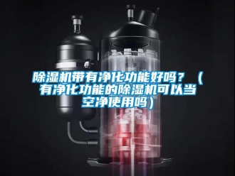 企業新聞除濕機帶有凈化功能好嗎？（有凈化功能的除濕機可以當空凈使用嗎）