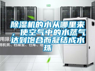 企業(yè)新聞除濕機(jī)的水從哪里來(lái)，使空氣中的水蒸氣達(dá)到飽合而凝結(jié)成水珠