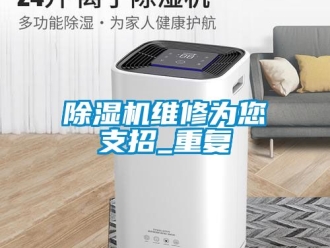 行業新聞除濕機維修為您支招_重復