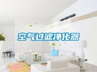 行業(yè)新聞空氣過濾凈化器
