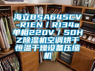 知識百科海立BSA645CV-R1EN／R134a單相220V／50HZ除濕機空調烘干恒溫干燥設備壓縮機