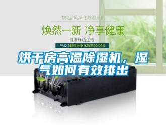 行業新聞烘干房高溫除濕機，濕氣如何有效排出