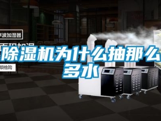 行業新聞除濕機為什么抽那么多水