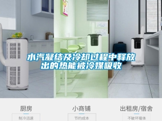 知識百科水汽凝結及冷卻過程中釋放出的熱能被冷媒吸收