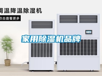 行業新聞家用除濕機品牌