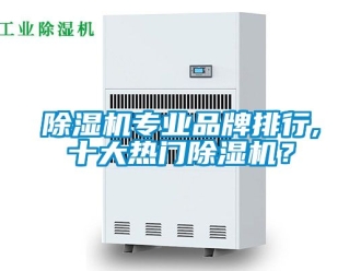 企業新聞除濕機專業品牌排行,十大熱門除濕機？