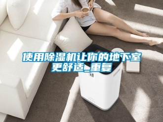 行業新聞使用除濕機讓你的地下室更舒適_重復