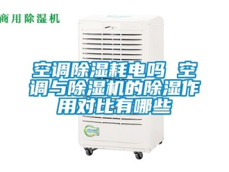 行業(yè)新聞空調(diào)除濕耗電嗎 空調(diào)與除濕機(jī)的除濕作用對(duì)比有哪些