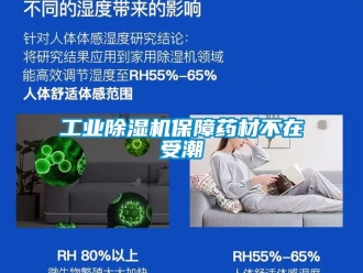企業新聞工業除濕機保障藥材不在受潮
