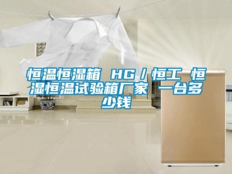 知識(shí)百科恒溫恒濕箱 HG／恒工 恒濕恒溫試驗(yàn)箱廠家 一臺(tái)多少錢