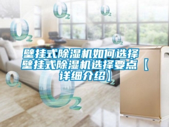 企業(yè)新聞壁掛式除濕機如何選擇 壁掛式除濕機選擇要點【詳細介紹】