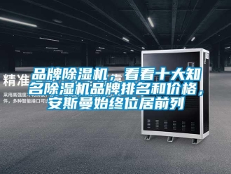 企業新聞品牌除濕機，看看十大知名除濕機品牌排名和價格，安斯曼始終位居前列
