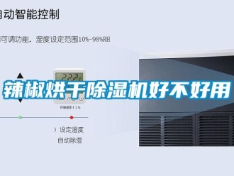 行業新聞辣椒烘干除濕機好不好用