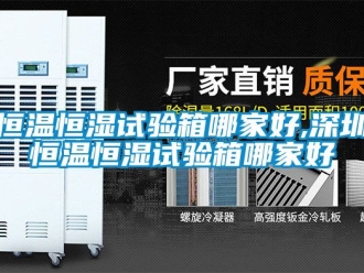 知識百科恒溫恒濕試驗箱哪家好,深圳恒溫恒濕試驗箱哪家好