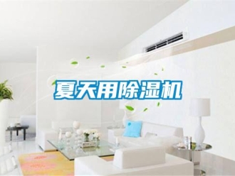 知識百科夏天用除濕機
