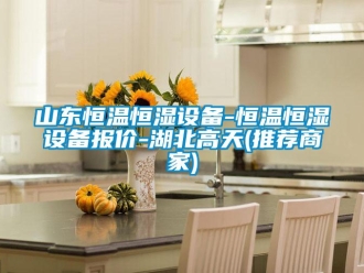 知識(shí)百科山東恒溫恒濕設(shè)備-恒溫恒濕設(shè)備報(bào)價(jià)-湖北高天(推薦商家)