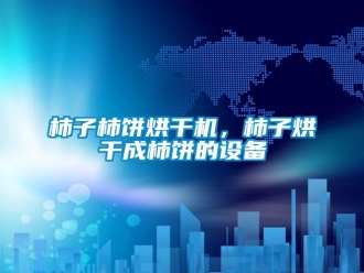 知識百科柿子柿餅烘干機(jī)，柿子烘干成柿餅的設(shè)備