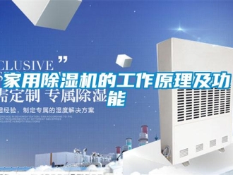 行業新聞家用除濕機的工作原理及功能