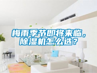行業新聞梅雨季節即將來臨，除濕機怎么選？