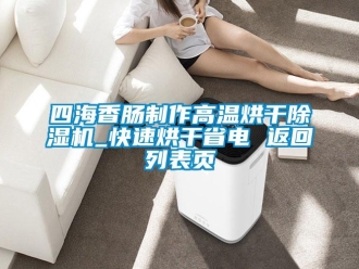 行業(yè)新聞四海香腸制作高溫烘干除濕機_快速烘干省電 返回列表頁