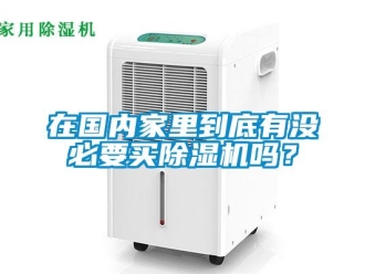 行業新聞在國內家里到底有沒必要買除濕機嗎？