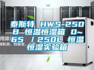 知識百科泰斯特 HWS-250B 恒溫恒濕箱 0~65℃／250L 恒溫恒濕實驗箱
