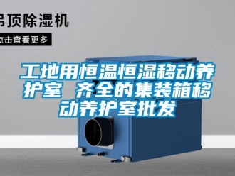 知識百科工地用恒溫恒濕移動養(yǎng)護室 齊全的集裝箱移動養(yǎng)護室批發(fā)