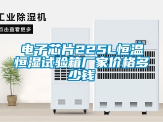 知識百科電子芯片225L恒溫恒濕試驗箱廠家價格多少錢