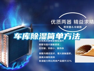 企業(yè)新聞車庫除濕簡單方法