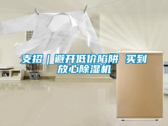 知識百科支招｜避開低價陷阱 買到放心除濕機