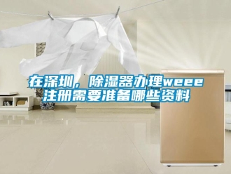行業(yè)新聞在深圳，除濕器辦理weee注冊需要準(zhǔn)備哪些資料
