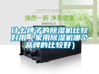 企業(yè)新聞什么牌子的除濕機(jī)比較好用（家用除濕機(jī)哪個品牌的比較好）