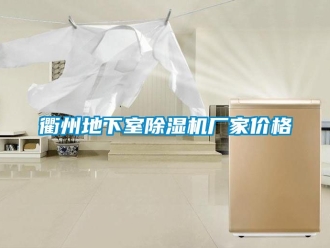 企業(yè)新聞衢州地下室除濕機(jī)廠家價格