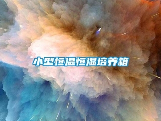 知識百科小型恒溫恒濕培養(yǎng)箱