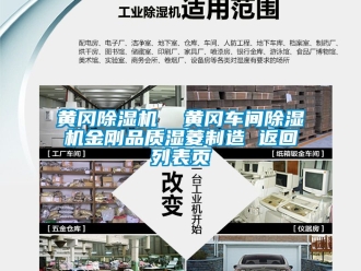 企業新聞黃岡除濕機  黃岡車間除濕機金剛品質濕菱制造 返回列表頁