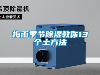 企業(yè)新聞梅雨季節(jié)除濕教你13個(gè)土方法