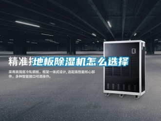 行業新聞地板除濕機怎么選擇
