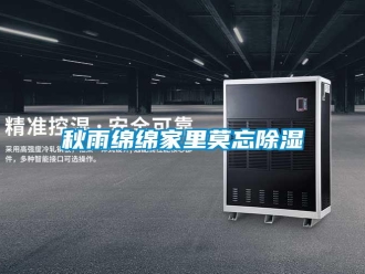 行業新聞秋雨綿綿家里莫忘除濕